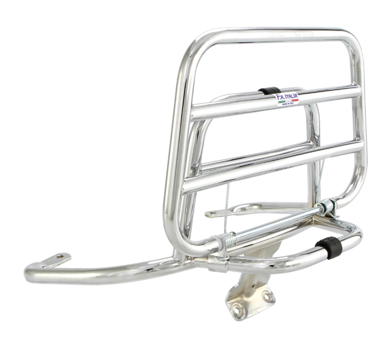 Gepäckträger hinten für Vespa LX /​LXV /​S 50-150ccm, klappbar, chrom