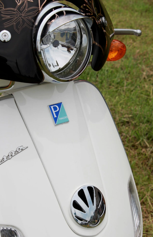 Kaskadeneinsatz Hupe für Vespa LX/LXV 50-150ccm, chrom