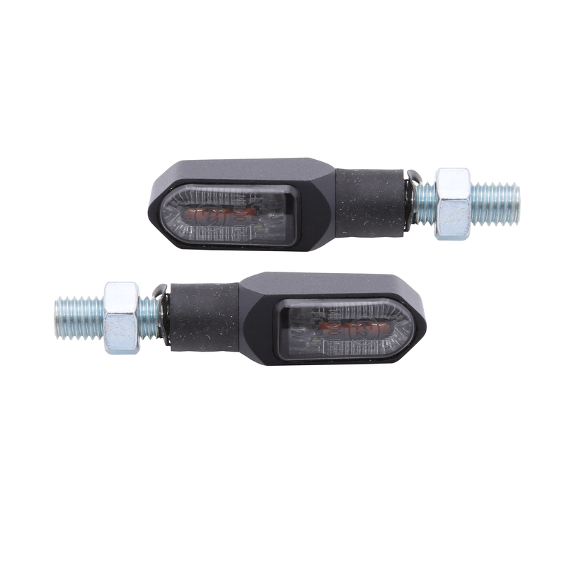 HIGHSIDER Smart Namiko-TS LED 2in1 Blinker-Positionsleuchten-Kombination Gehäuse Schwarz / Linse Rau