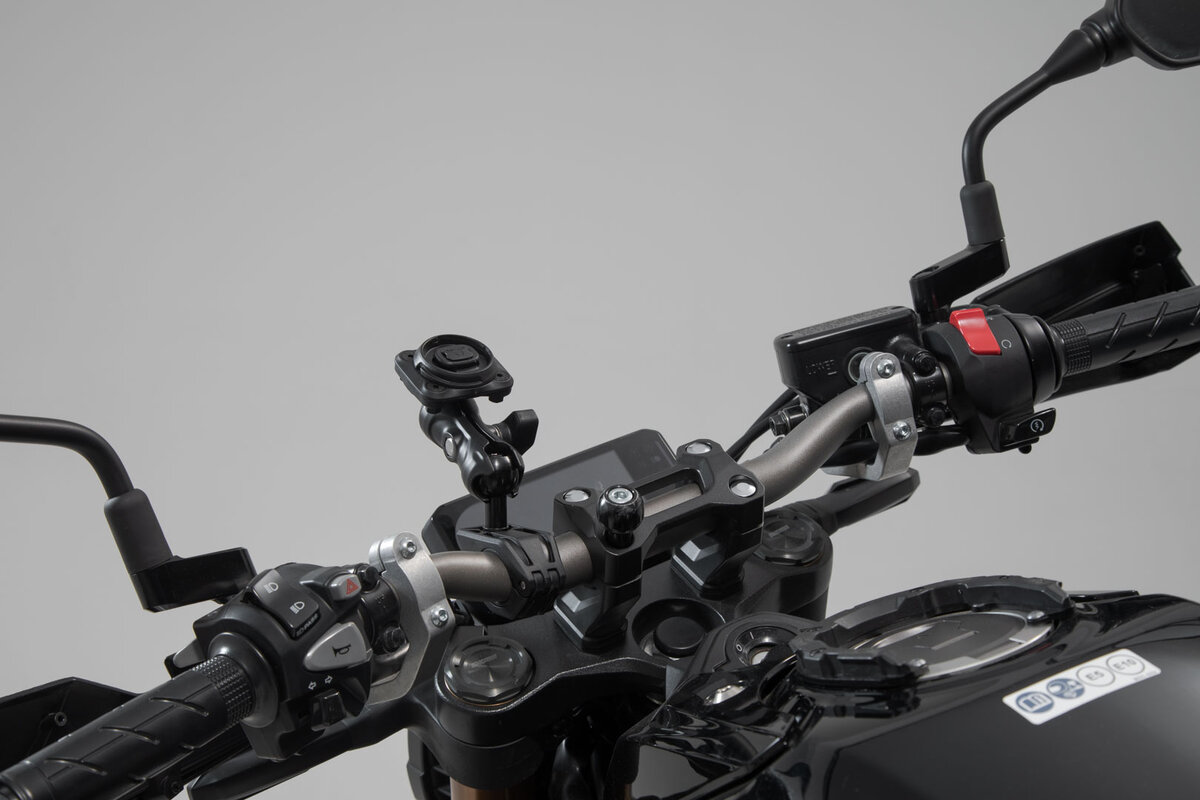 SW-Motech Navi-Halterung Kit T-Lock mit Navi Case für Ducati Multistrada 1200 /S /Enduro