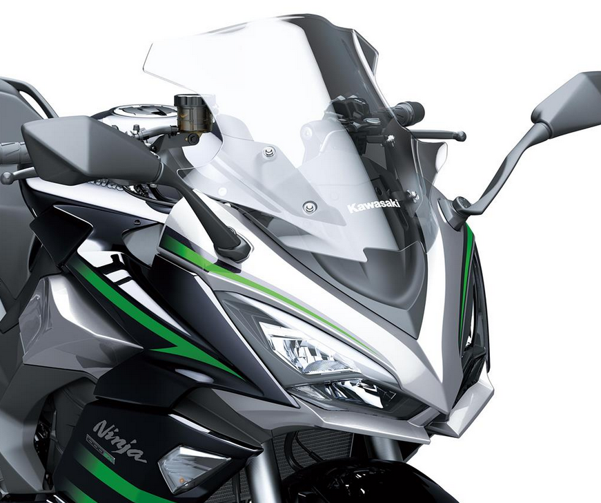 Windschild Rauchgrau, Hoch für Kawasaki Ninja 1000 SX (Bj.20-) Original Kawasaki