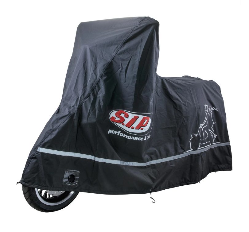 Faltgarage Outdoor PREMIUM 2.0 für Vespa GTS/​GTV/GT, Größe XL, schwarz