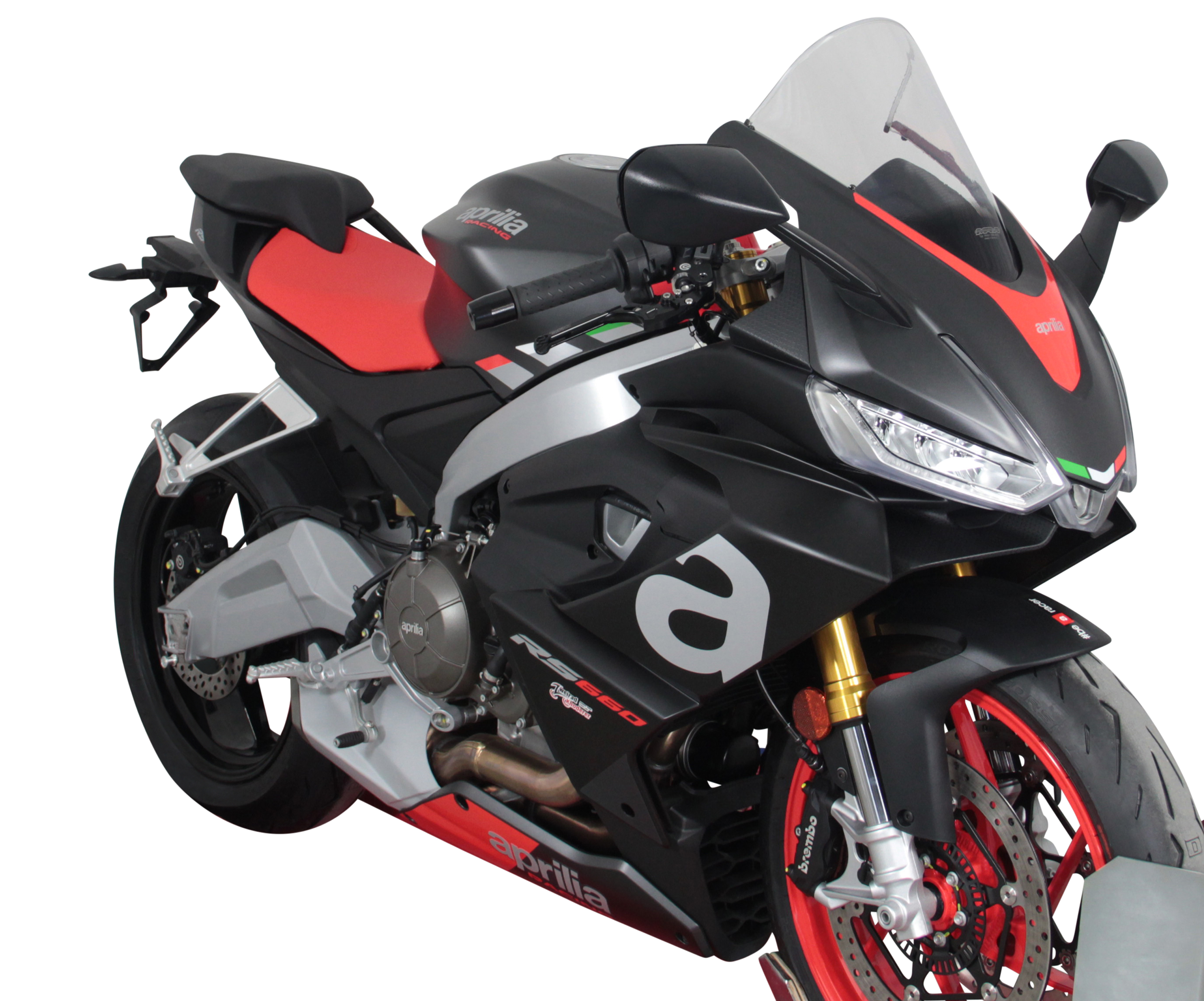 MRA Racingscheibe "R " klar für Aprilia RS 660 2021-