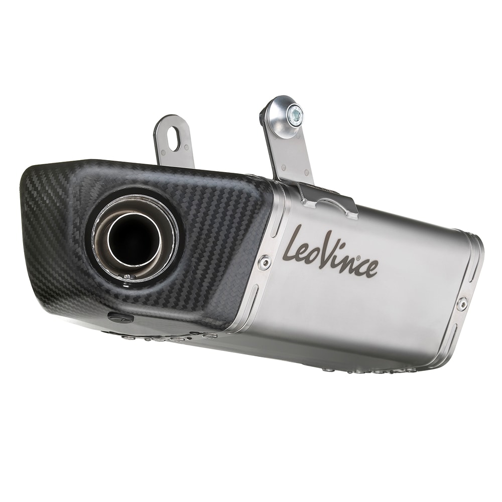 LeoVince Auspuffanlage Underbody Evo 2, Slip On für Kawasaki ER-6n/f / Ninja 650R / Versys 650