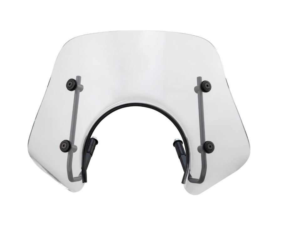 Flyscreen ERMAX Piccolo H 160 mm für Vespa GTS/​GTS Super/​GT/​GT L (-22), klar