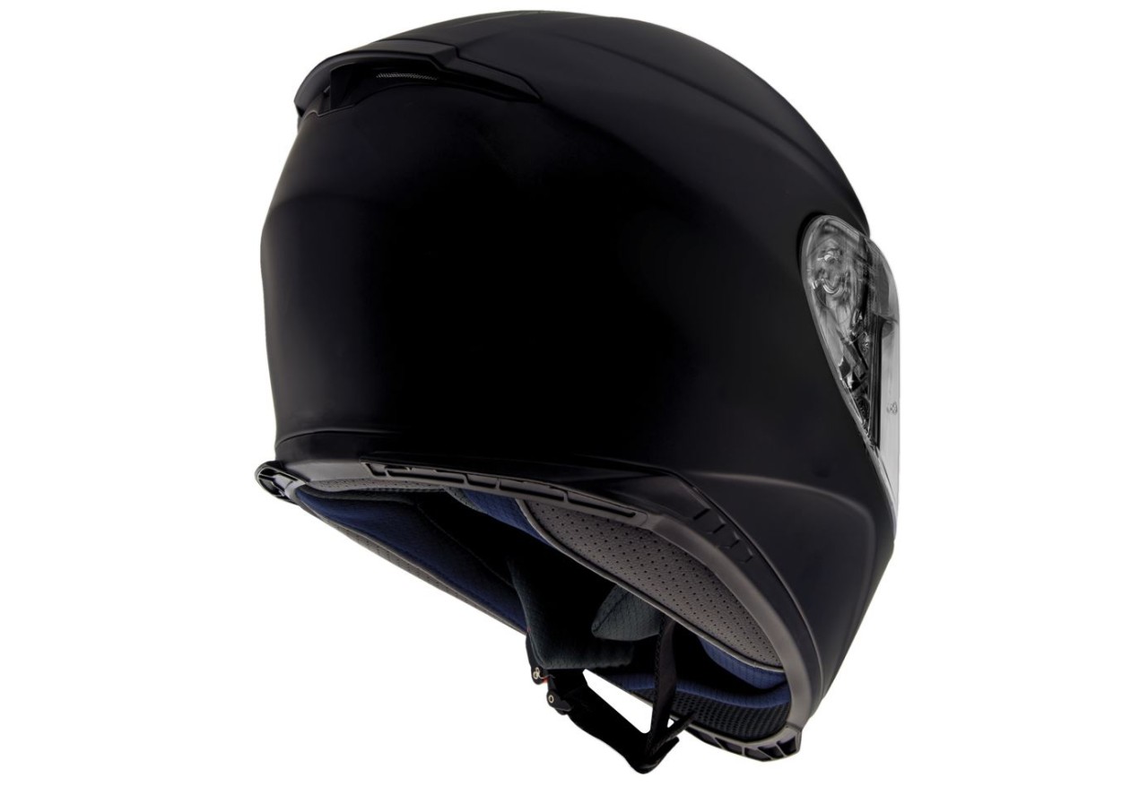 Axxis Integralhelm, Eagle SV Solid, schwarz matt