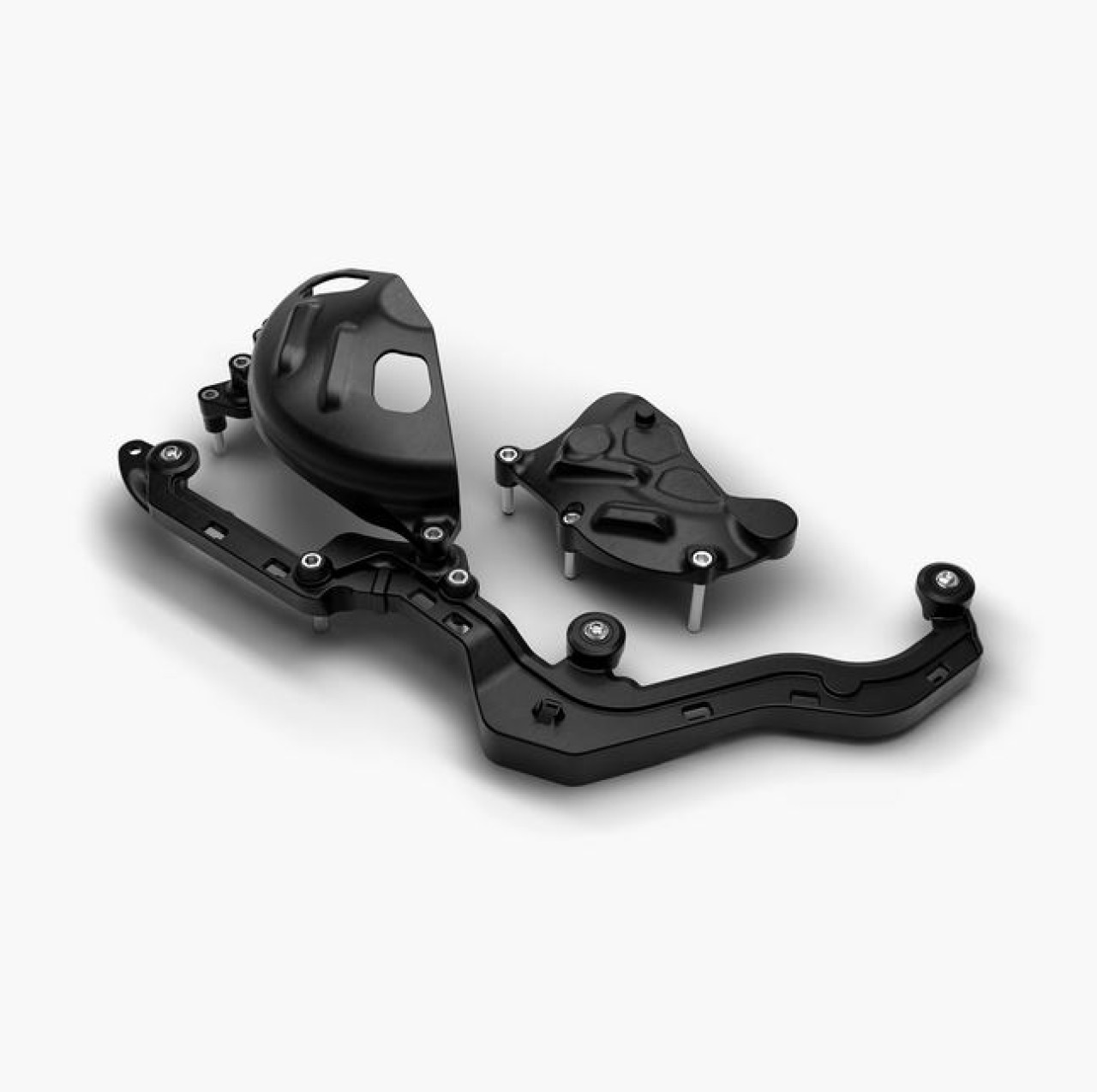 Schutzbügel Alu schwarz für Motor für Aprilia RSV4 / Tuono V4 1100 (25-)