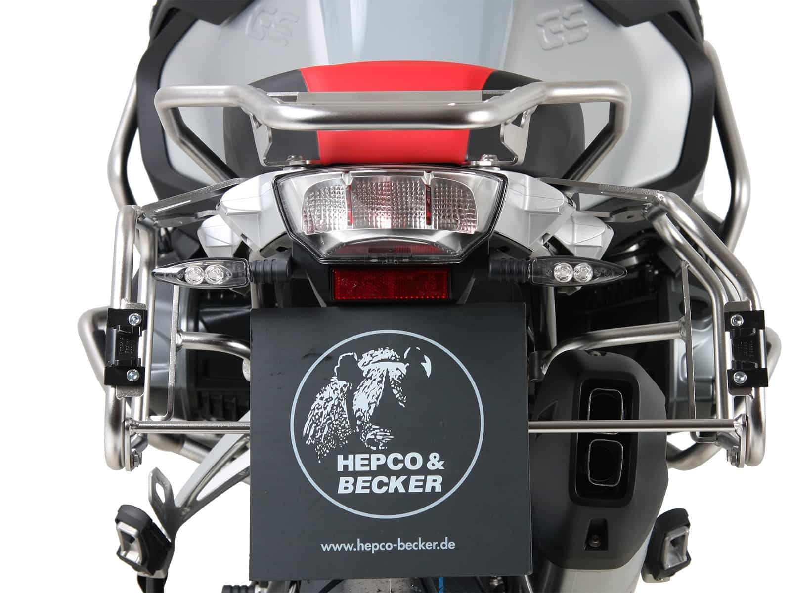 Kofferträgerset Cutout Träger inkl. Kofferset Xplorer Cutout schwarz für BMW R 1250 GS Adventure