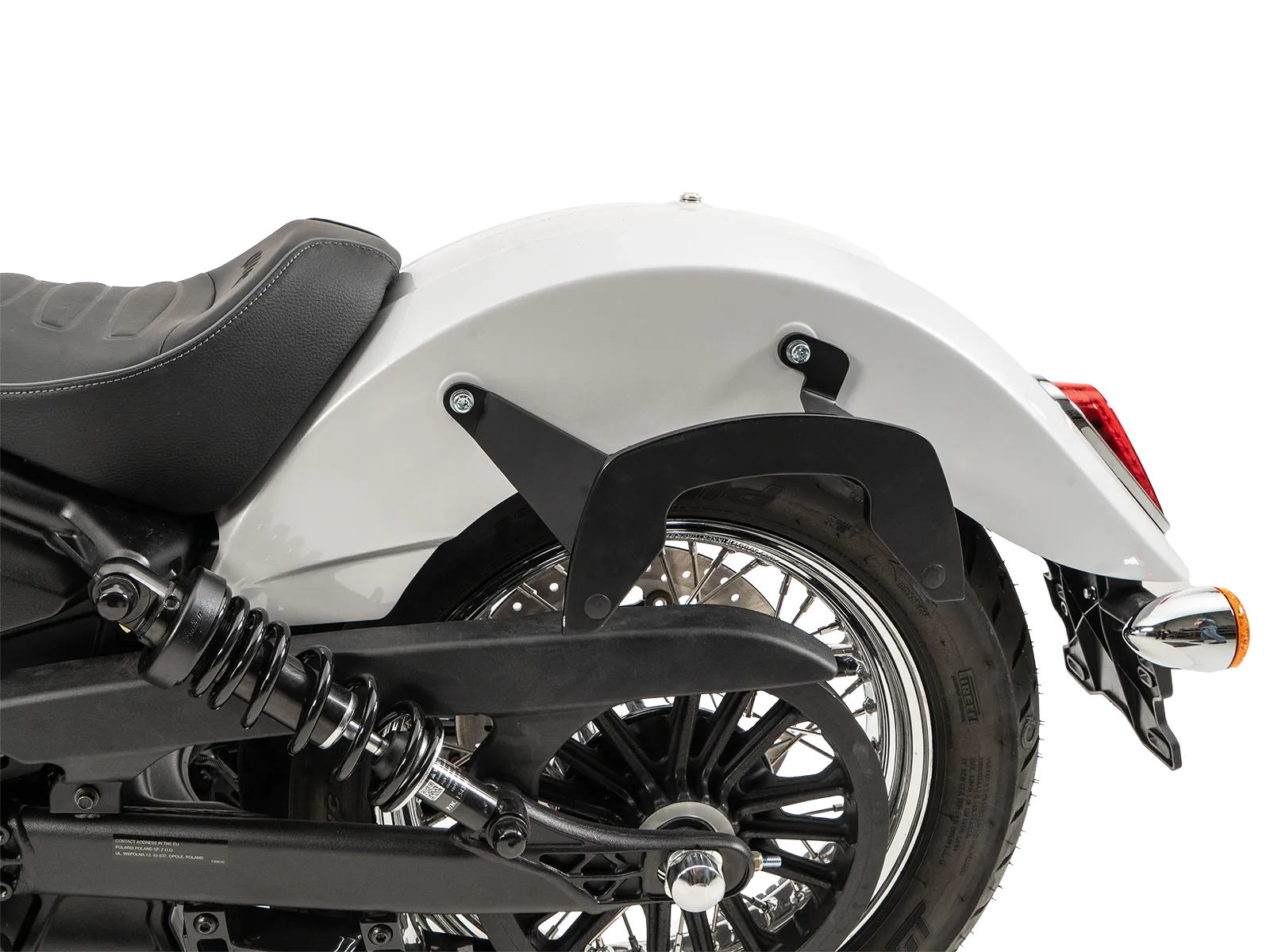 C-Bow Seitenträger schwarz für Indian Scout Sixty Classic (25-) Hepco & Becker