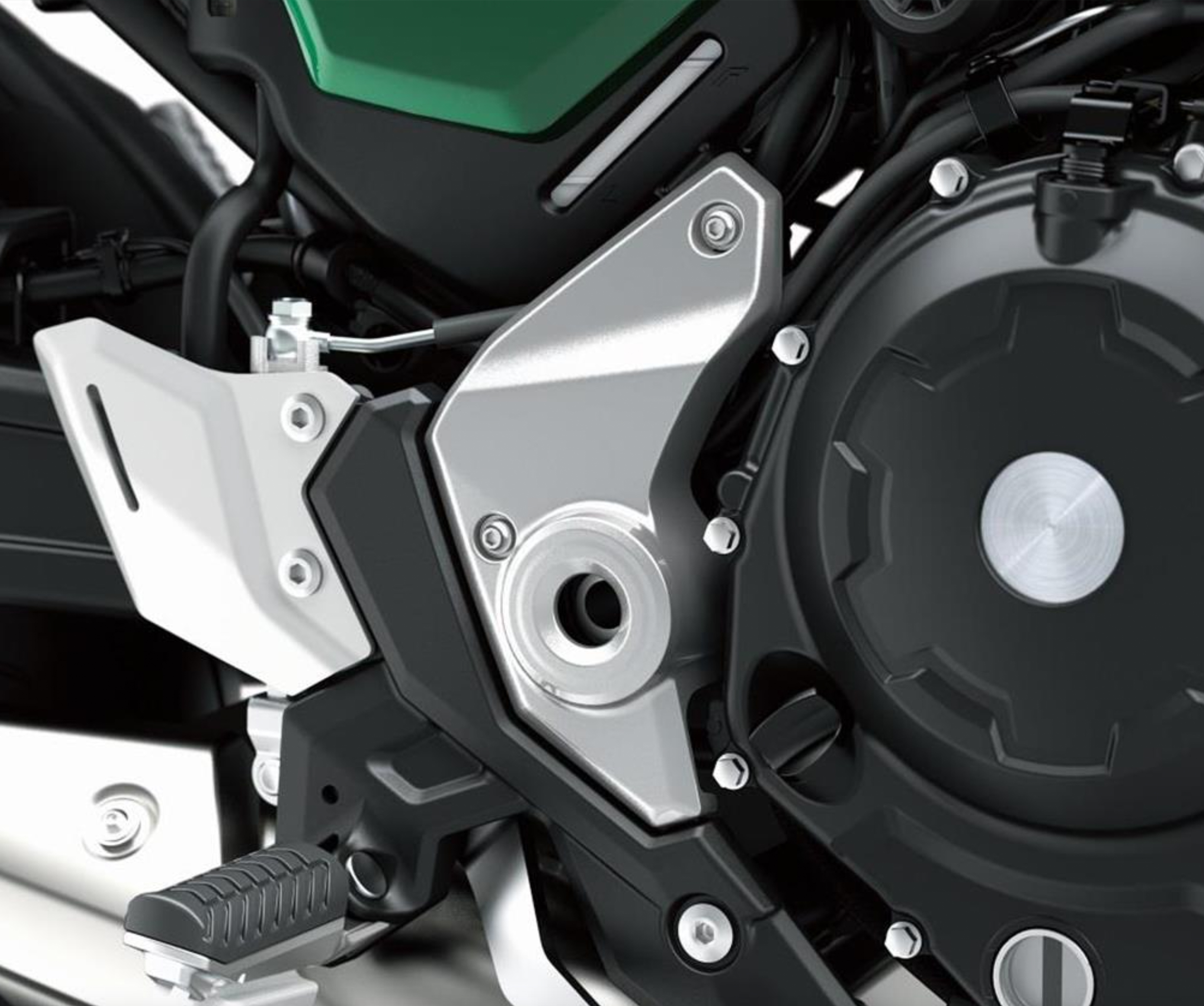 Rahmenabdeckungssatz unten für Kawasaki für Z 650 RS 2022- original