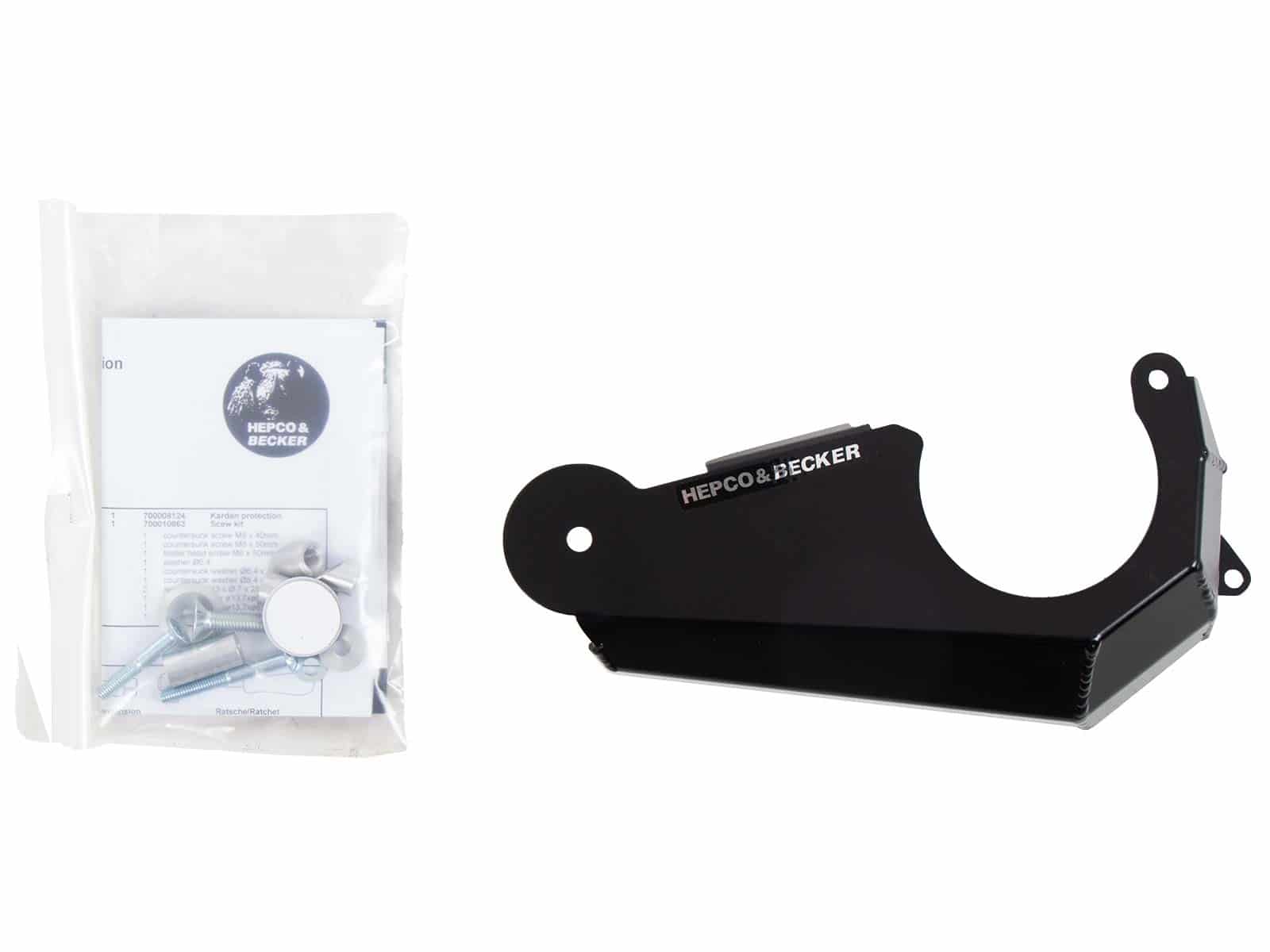 Kardanschutz schwarz für BMW R 1200 GS Adventure (14-18) Hepco & Becker