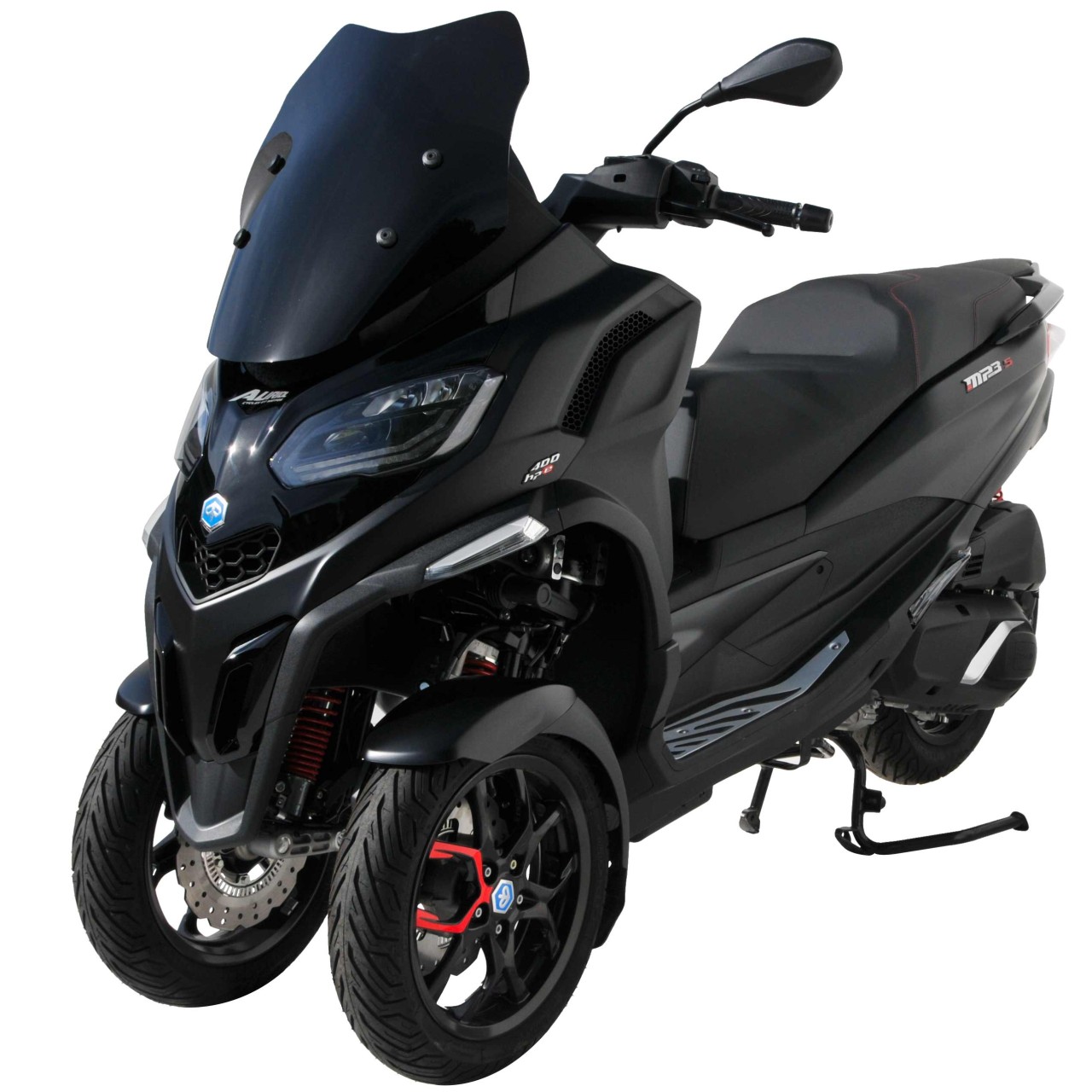 Windschild ERMAX Sport für Piaggio MP3 400 HPE (22-), schwarz