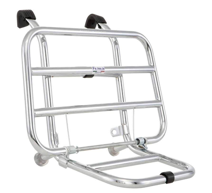 Gepäckträger vorne für Vespa PX 80-200ccm, klappbar, chrom