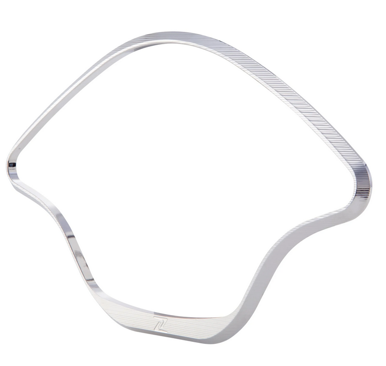 Zierring Tachometer ZELIONI für Vespa Primavera/​Sprint/Elettrica 50-150ccm 2T/​4T AC, chrom