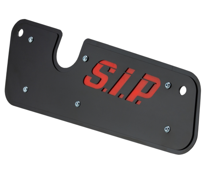 Auspuffblende Schwingarm für Vespa GTS/​GTS Super/​GTV/​GT 60/​GT/​GT L, Edelstahl schwarz