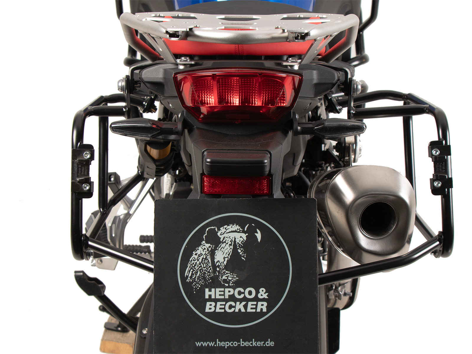 Seitenkofferträger Lock-it abnehmbar schwarz für BMW F 800 GS (24-) Hepco & Becker