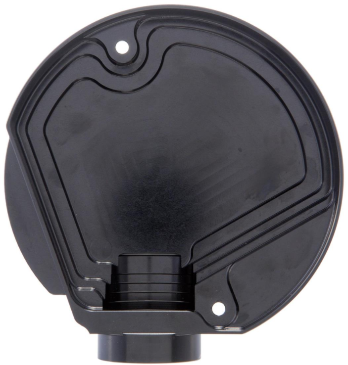Lufteinlass Variodeckel für Vespa Primavera/​Sprint 125-150ccm i.e. 3V 4T AC, schwarz