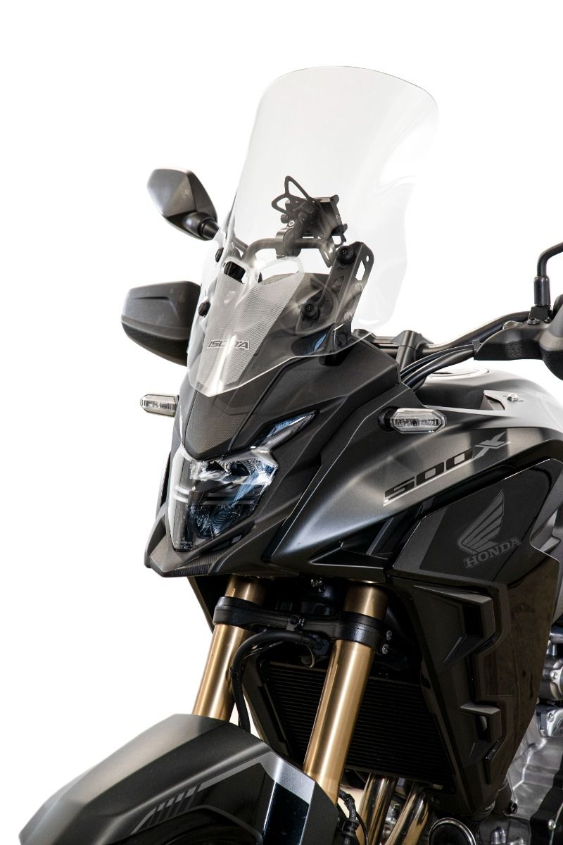 Mittelhohe Windschutzscheibe für Honda CB 500 X (16-23), klar