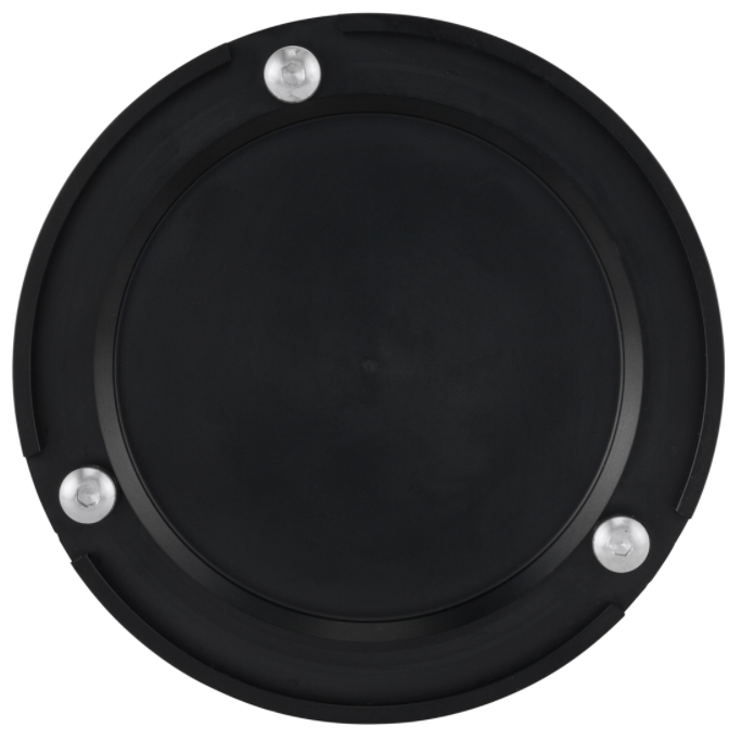 Abdeckung Variodeckel für Vespa Primavera/​Sprint 125-150ccm i.e. 3V 4T AC, schwarz matt