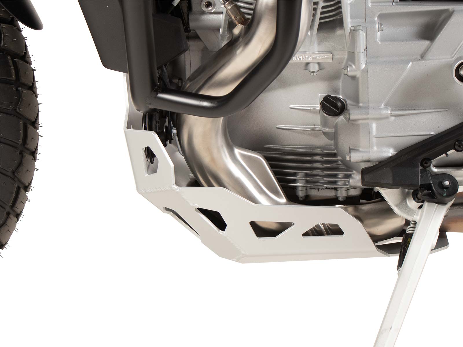 Motorschutzplatte Aluminium für Moto Guzzi Stelvio (24-) Hepco & Becker