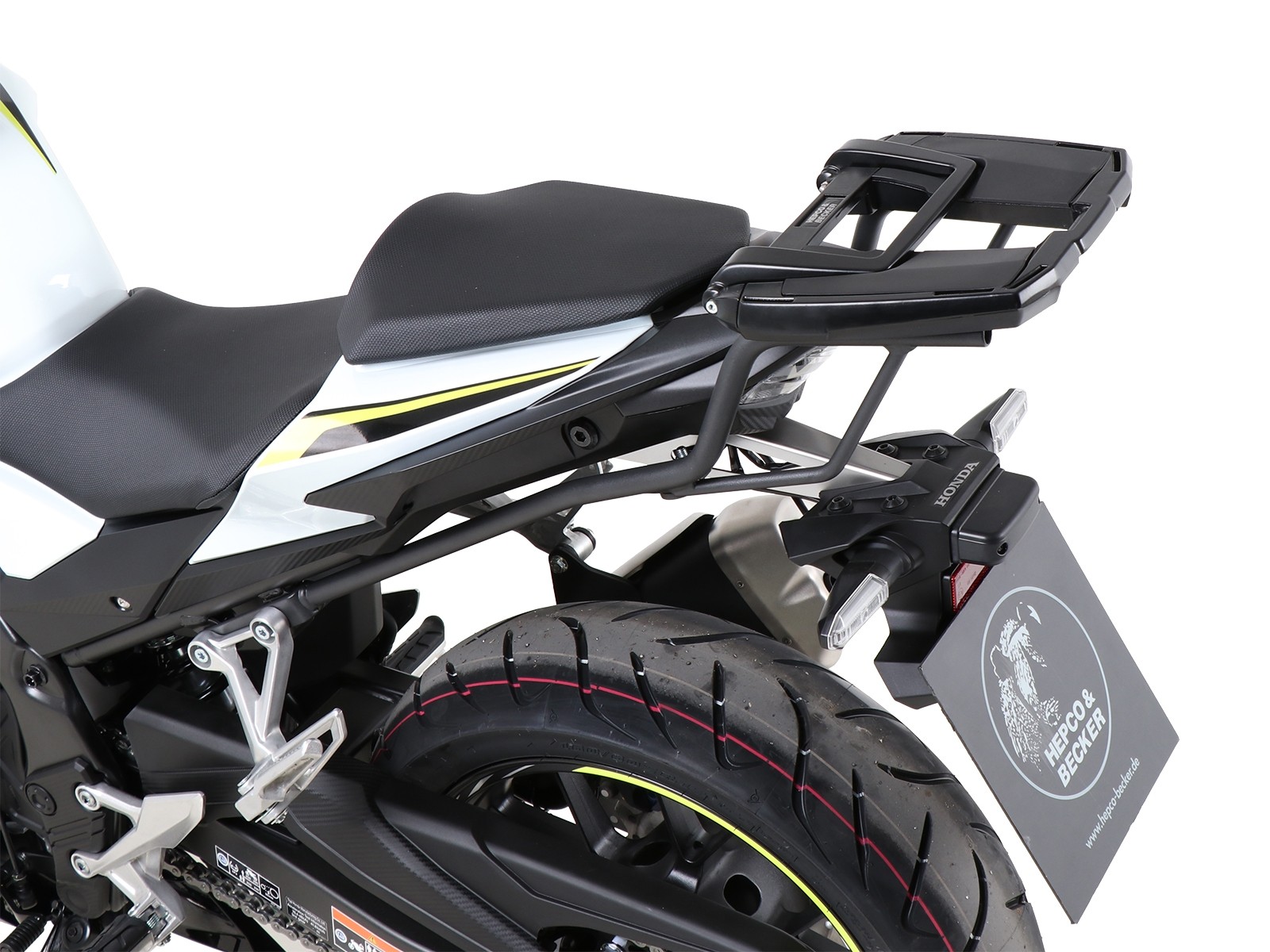Easyrack Topcase-Träger anthrazit für Honda CBR 500 R (19-23) Hepco & Becker