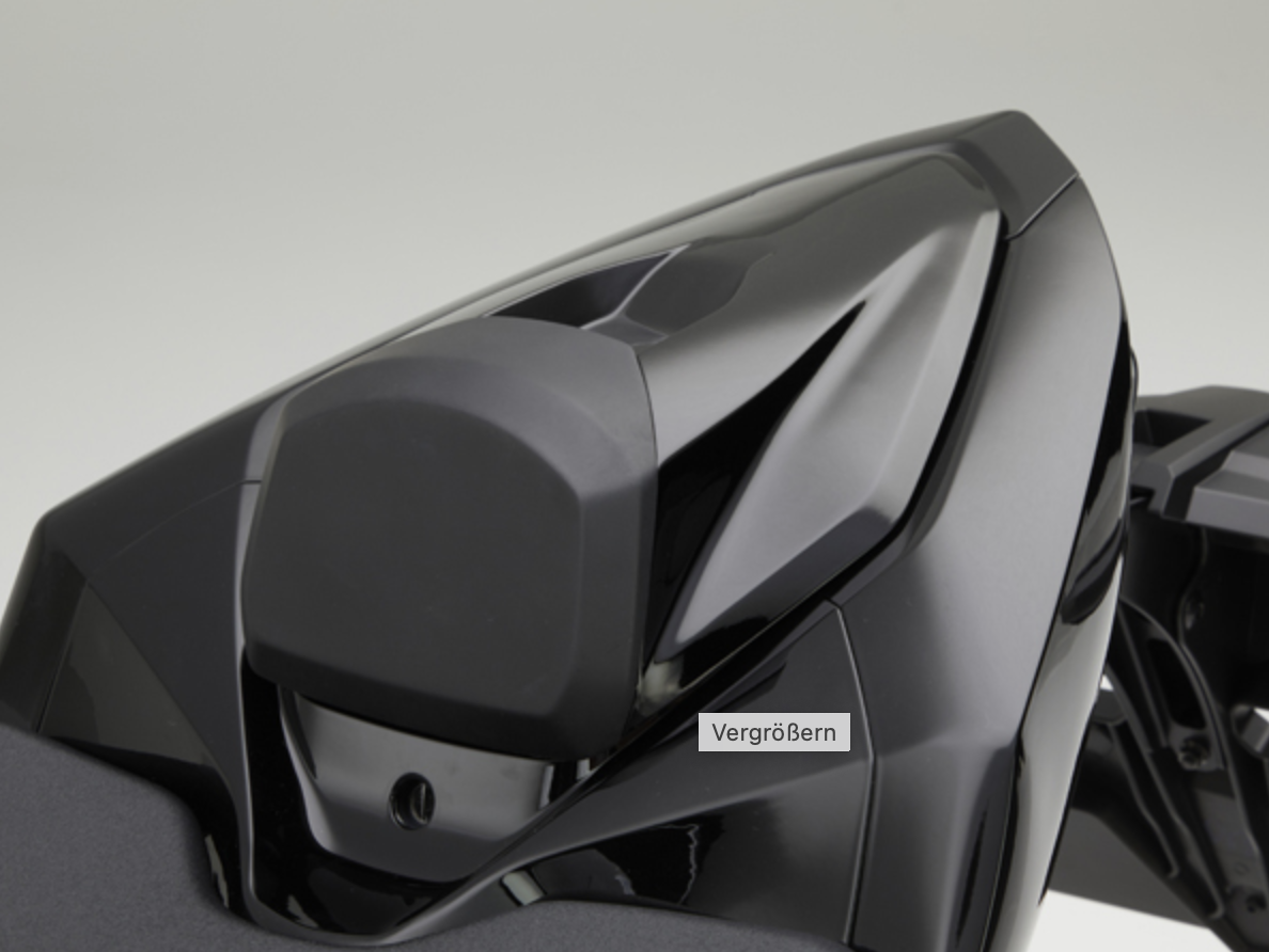 Soziusabdeckung schwarz (NHB01) für Honda CBR1000RR-R BJ 20-