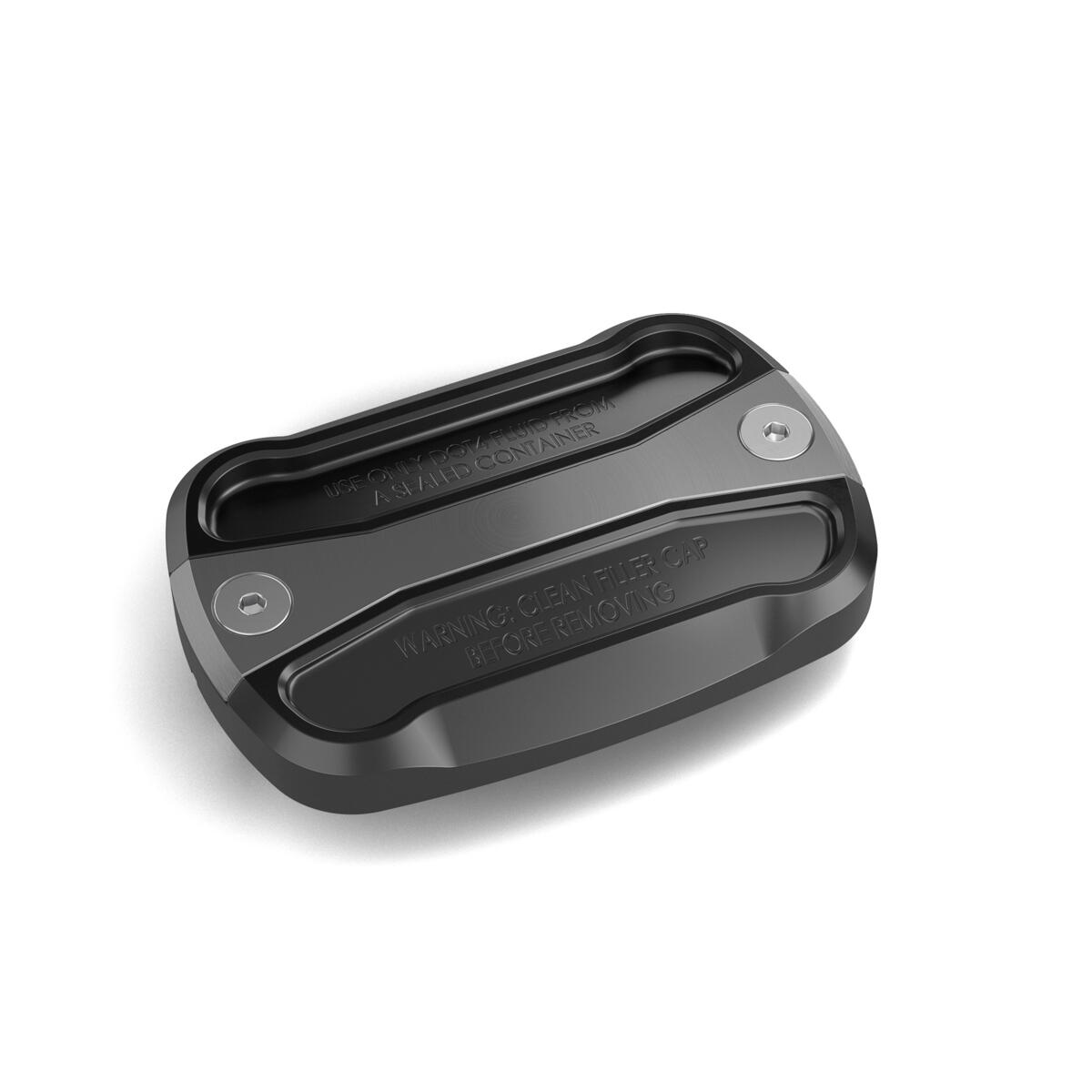 Billet-Bremsflüssigkeitsbehälterdeckel Grau für Yamaha T-MAX (22-) Original