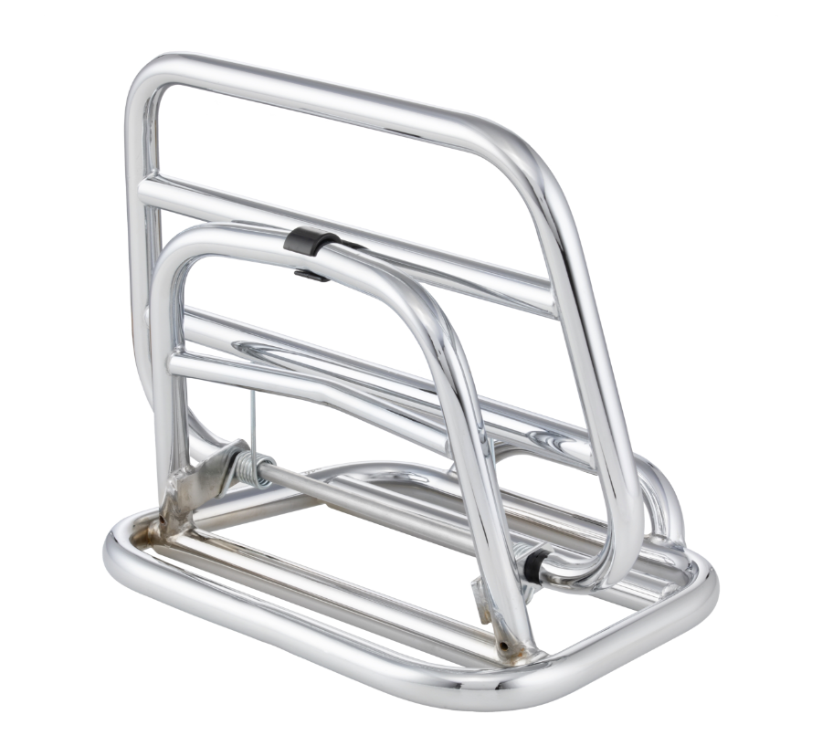 Gepäckträger hinten für Vespa 946 3V i.e. 125ccm, klappbar, chrom