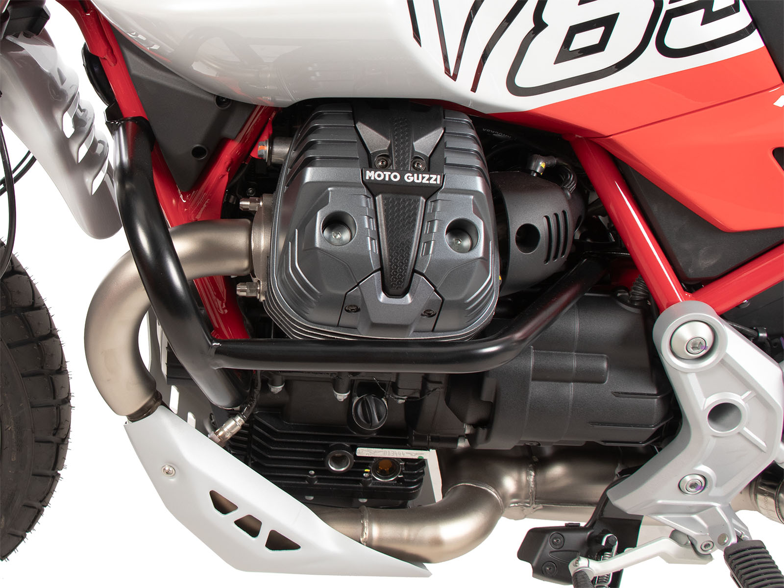 Motorschutzbügel schwarz für Moto Guzzi V85 TT (24-) Hepco & Becker
