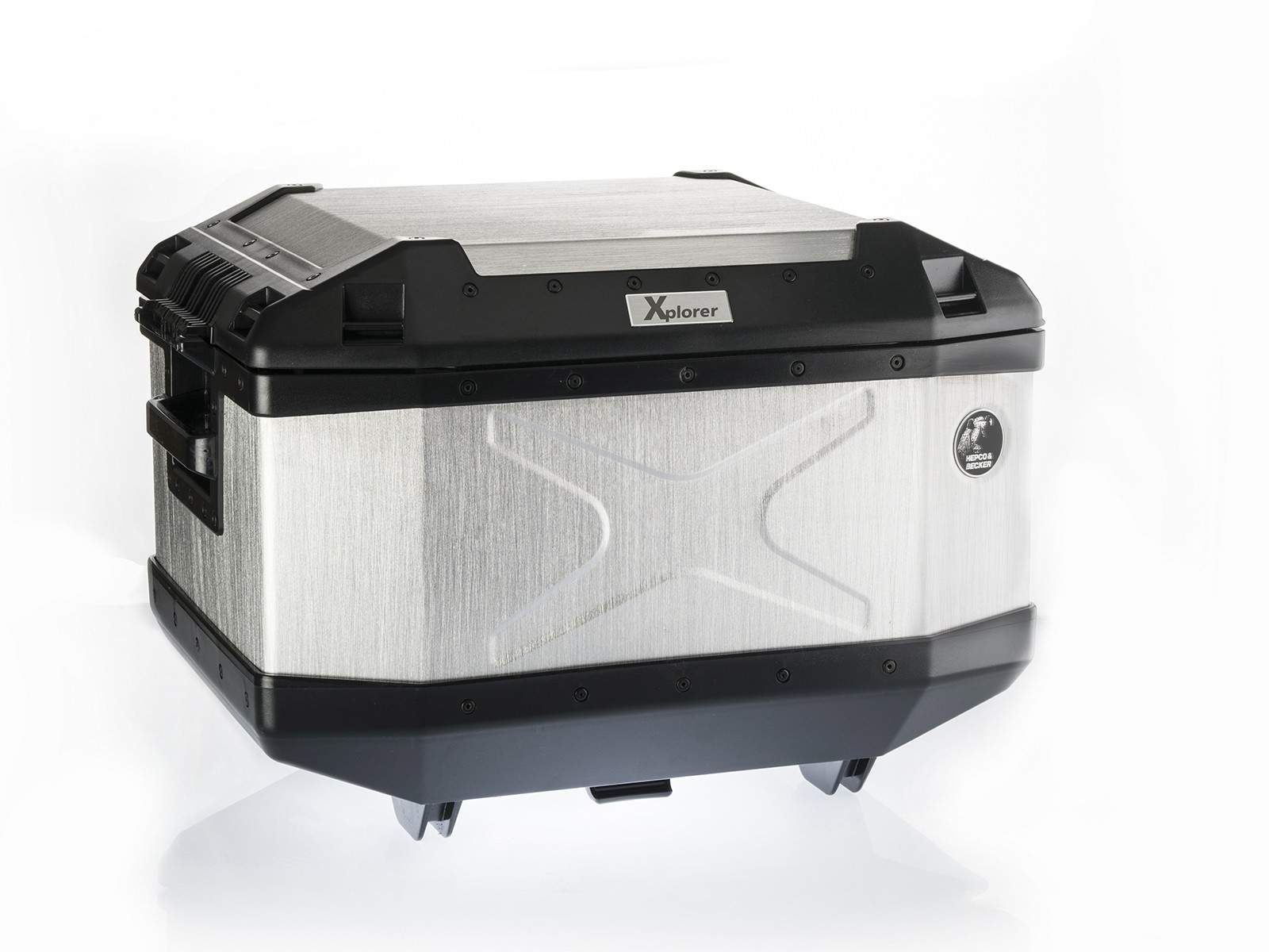 Topcase Alu Xplorer 45 silber Hepco & Becker