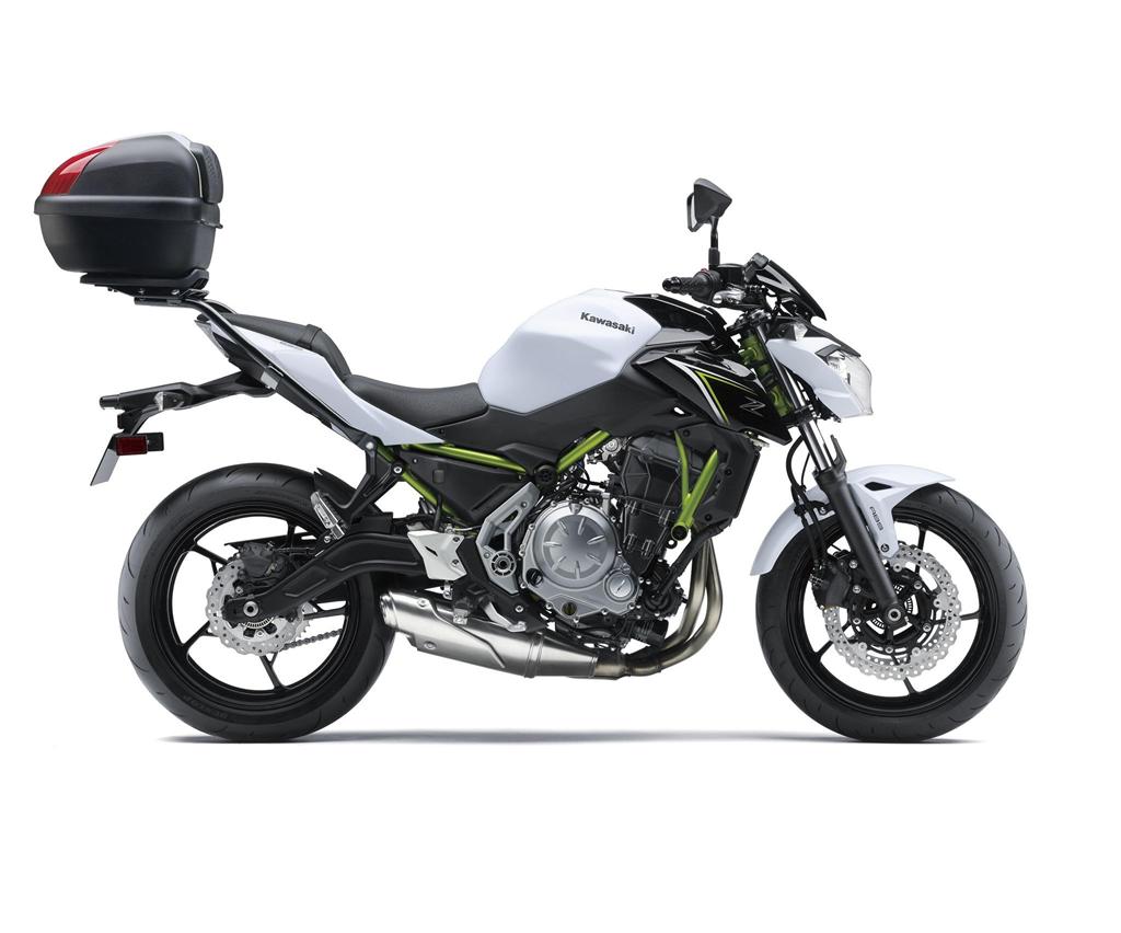 Topcase (30L) Inkl. Trägerplatte für Ninja 650 /Z 650 /Versys-X 300 Original Kawasaki