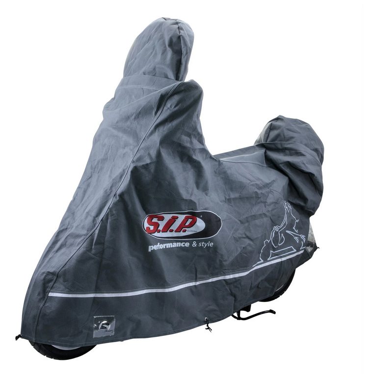 Faltgarage Indoor PREMIUM 2.0 für Vespa GTS/​GTV/GT, Größe XL, grau