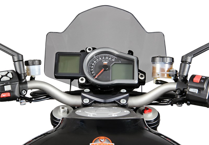 Racingscheibe MRA "NRM" für KTM 1290 SUPER DUKE R (Bj.13-16)