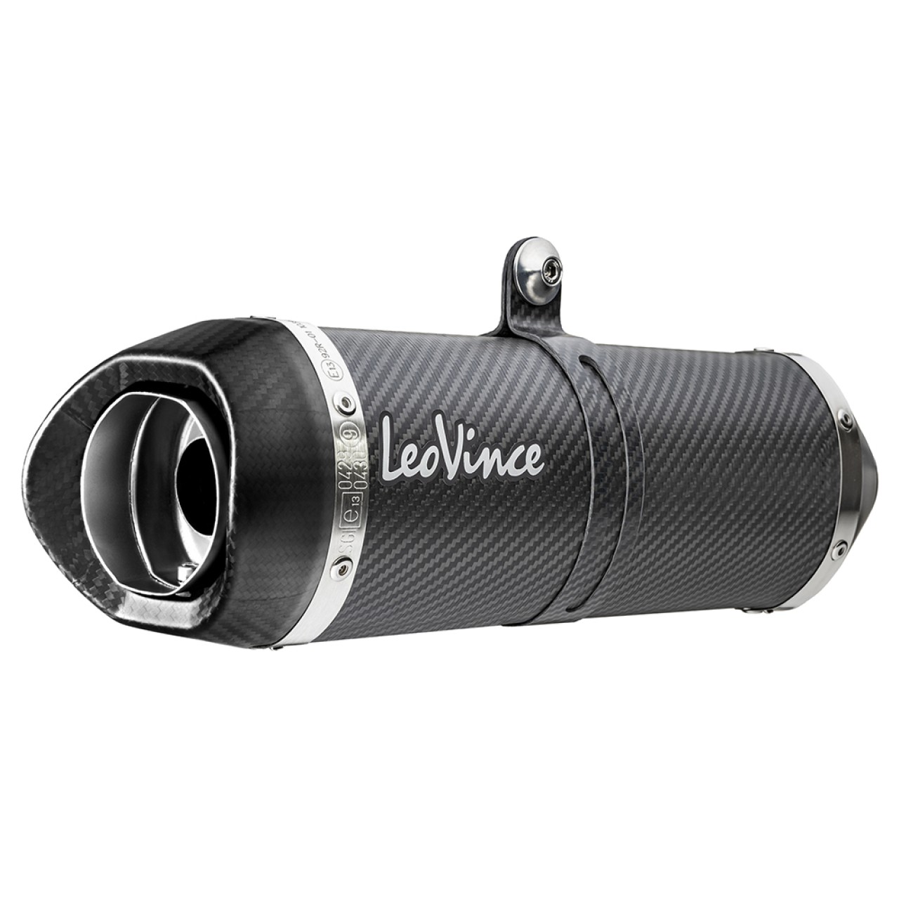LeoVince Komplettanlage LV One Evo für Yamaha MT-09 /MT-10 /XSR 900, Carbon, Euro4, E-Gutachten