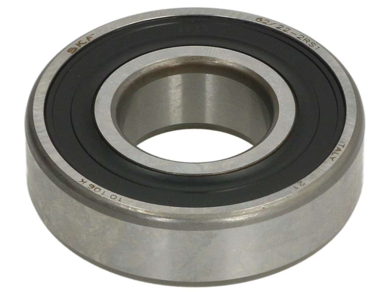 SKF Rillenkugellager Kettenrad 62/22 2RS1, 22x50x14 mm