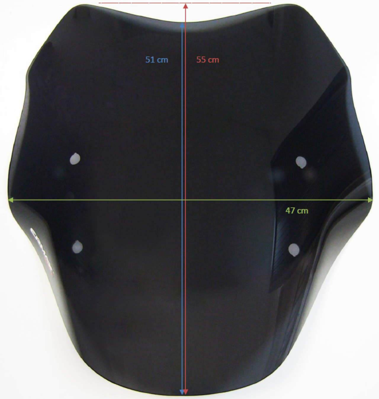 Windschild ERMAX Sport für Piaggio MP3 400 HPE (22-), getönt