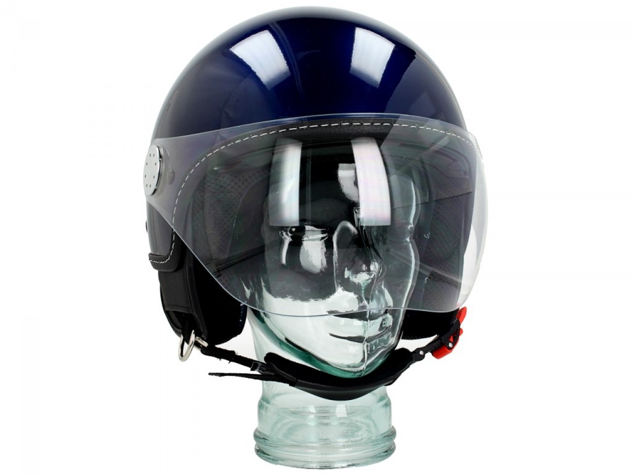 Vespa Jethelm Visor 3.0 blau energia