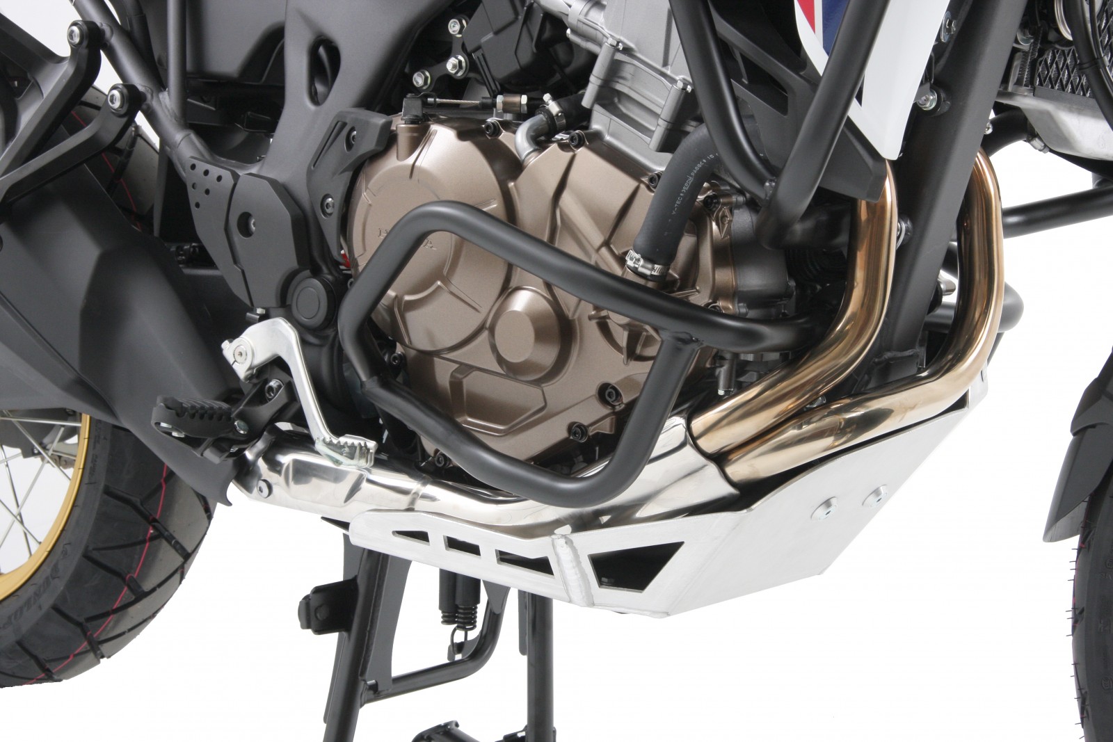 Motorschutzplatte silber für Honda CRF 1000 Africa Twin (Bj.16-17) Hepco & Becker