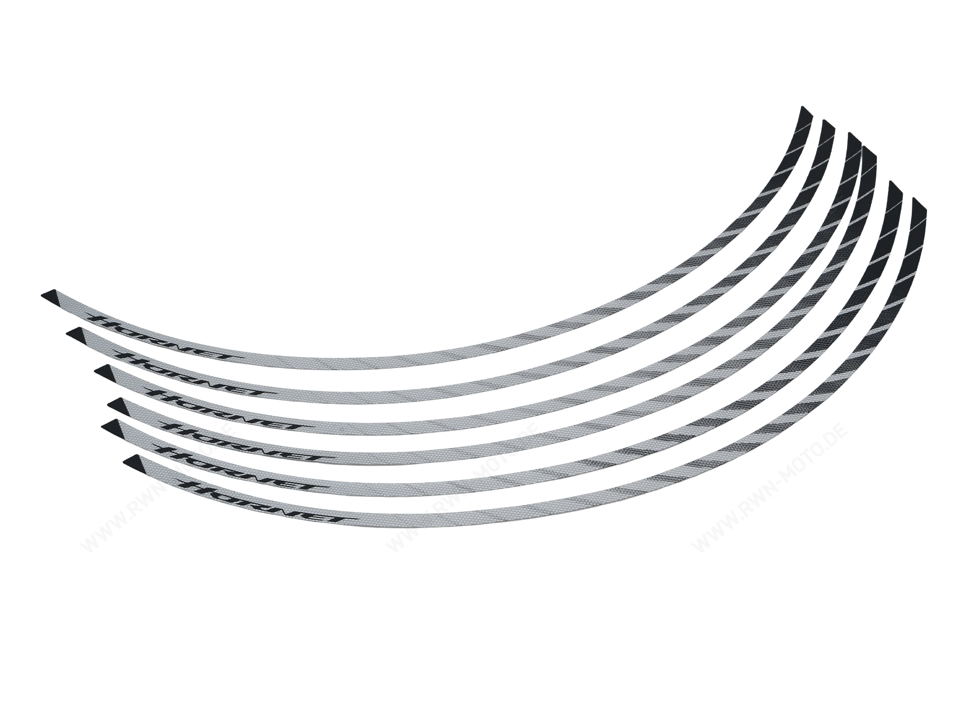 Felgendekor schwarz / grau für Honda CB 1000 Hornet (25-) Original