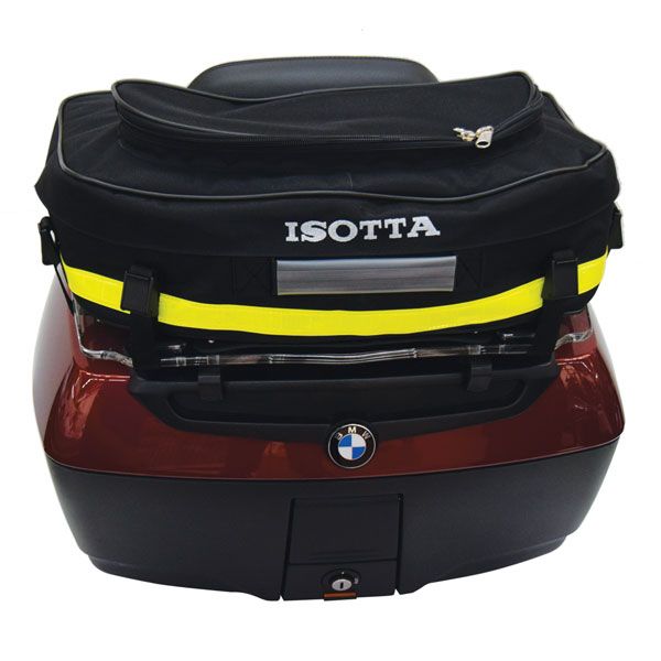 Hecktasche für Gepäckträger für Topcase BMW K 1600 GTL (10-), Cordura-Nylon, schwarz