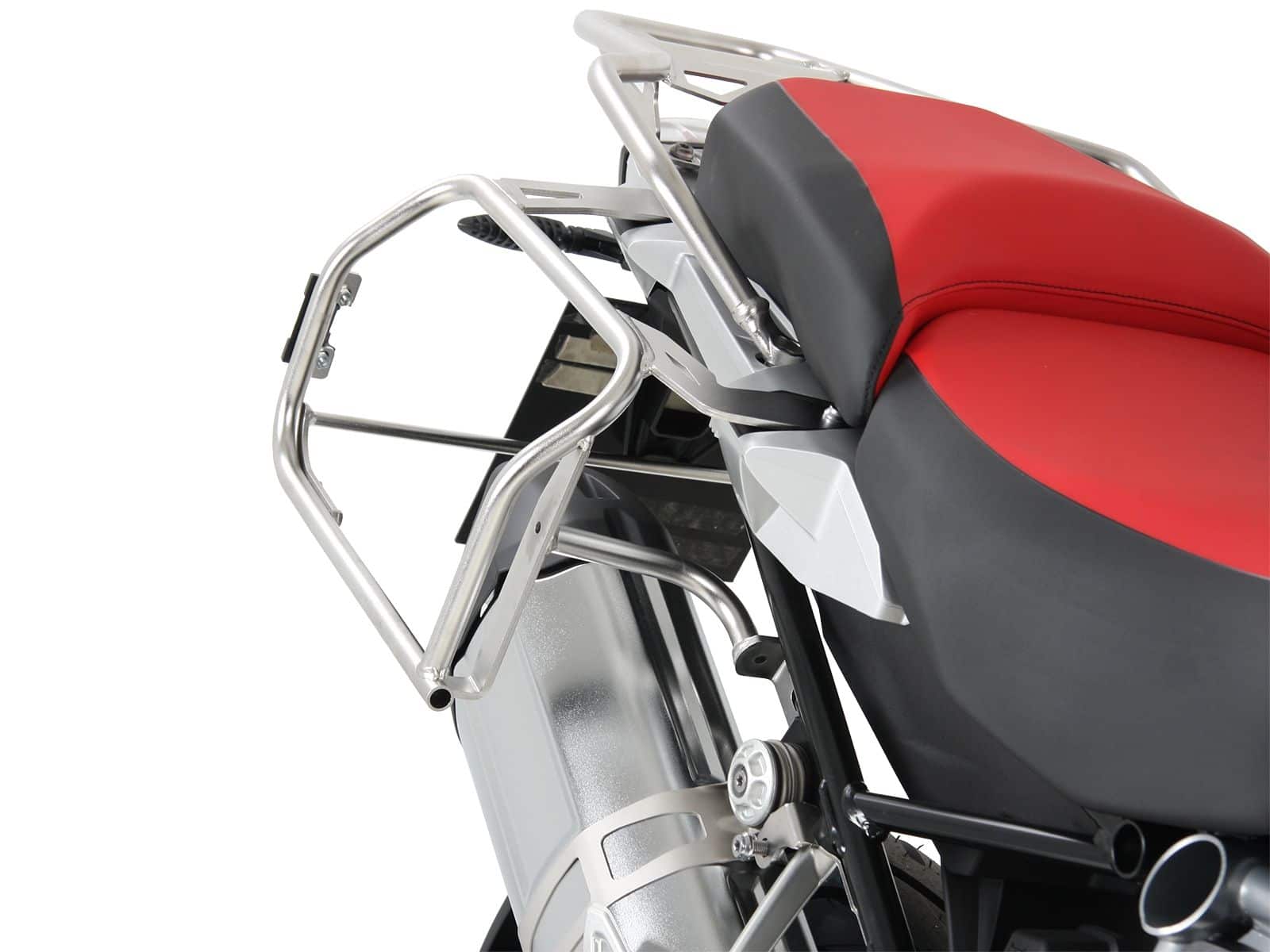 Kofferträgerset Cutout Träger inkl. Kofferset Xplorer Cutout schwarz für BMW R 1250 GS Adventure