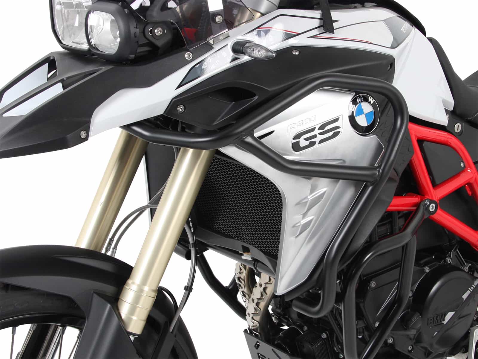 Tankschutzbügel schwarz für BMW F 800 GS LC (17-18) Hepco & Becker
