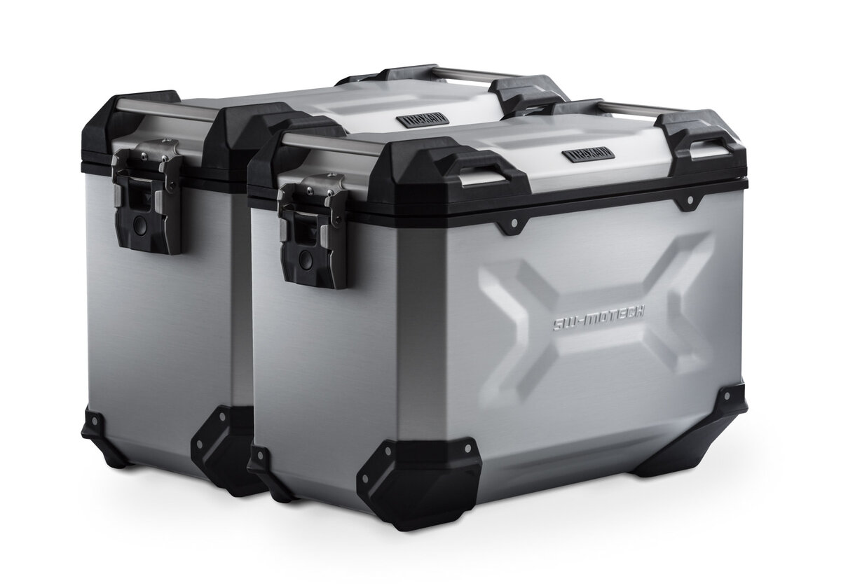 SW-Motech TRAX ADV Alukoffer-System silber für (45l) für BMW S 1000 XR (19-), 2X99 (K69)