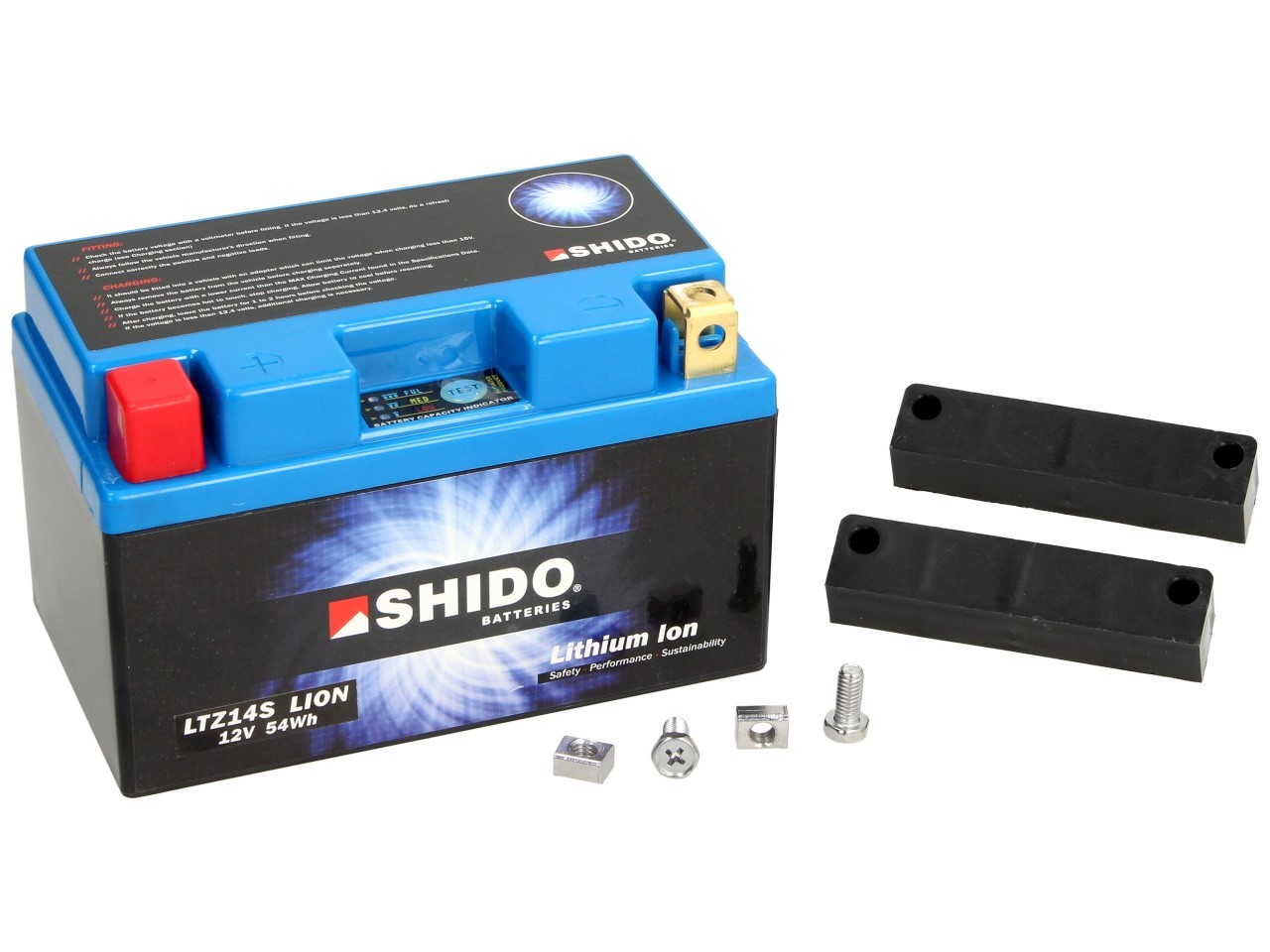 Shido Batterie LTZ14S, 12 V, 5 A, Lithium Ion