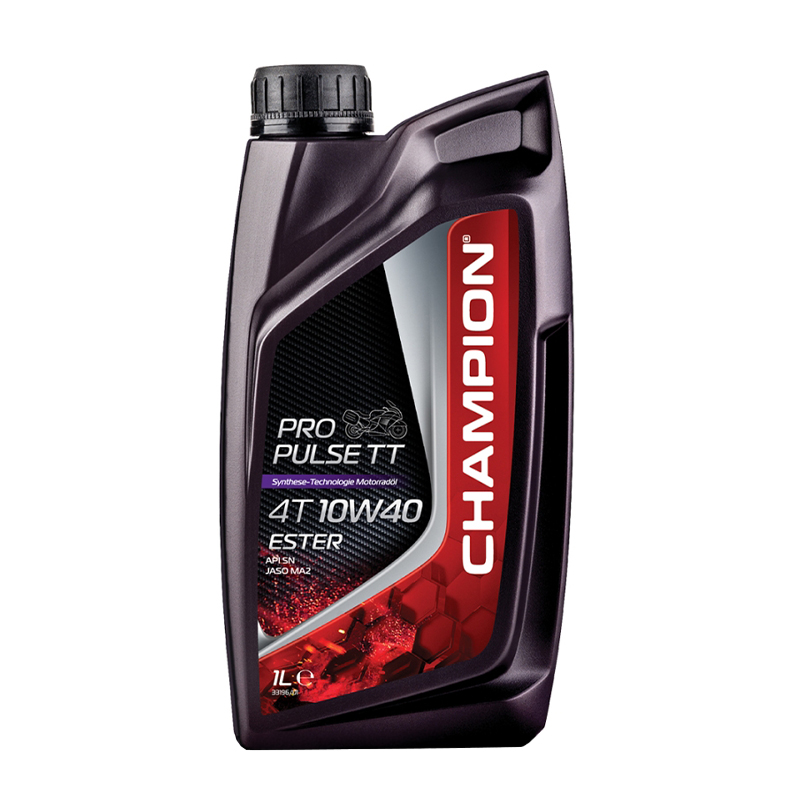 CHAMPION®  Pro Pulse TT 4T 10W-40 Ester Motoröl - 1 Liter