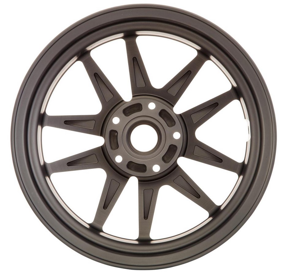 Felge Sport vorne/hinten für Vespa GTS/​GTS Super/​GTV/​GT 60/​GT/​GT L/​946 125-300ccm, grau matt