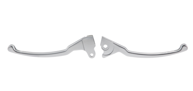 Sporthebel Set Bremse links/rechts für Vespa LX/​LXV/​S/​Primavera/​Sprint 50-150ccm, silber