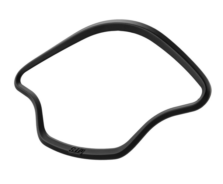 Zierring Tachometer für Vespa Primavera/​Sprint/Elettrica 50-150ccm 2T/​4T AC, schwarz matt