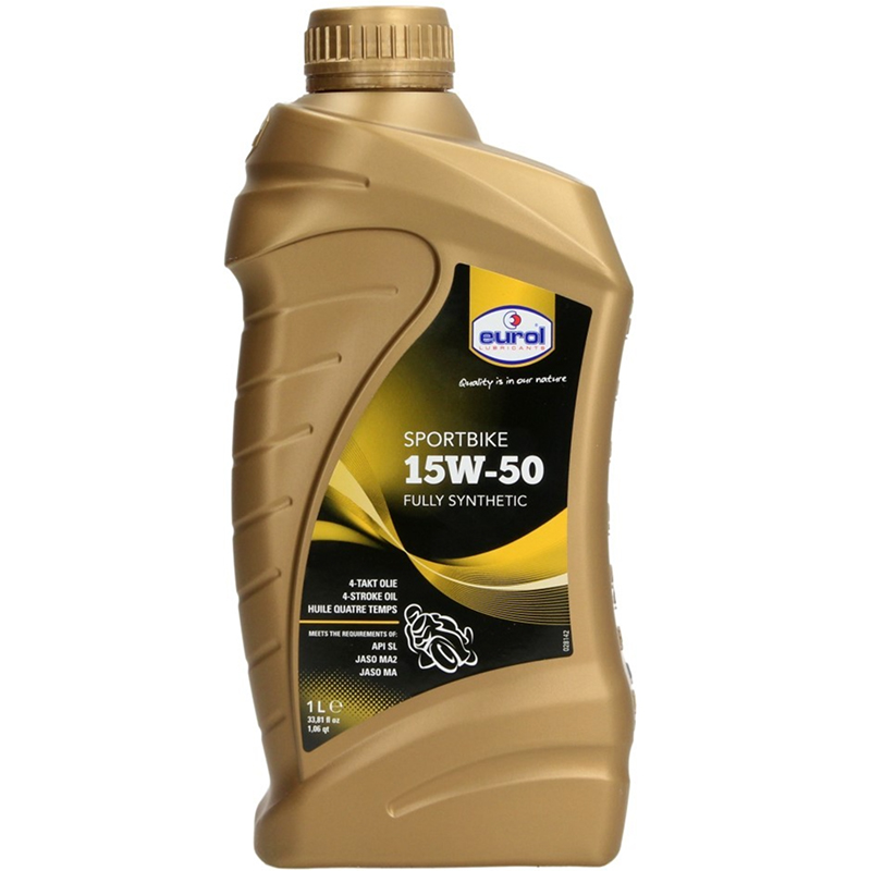 Eurol Motoröl 4-Takt, 1 l, SAE 15W-50, Eurol Sportbike, vollsynthetisch