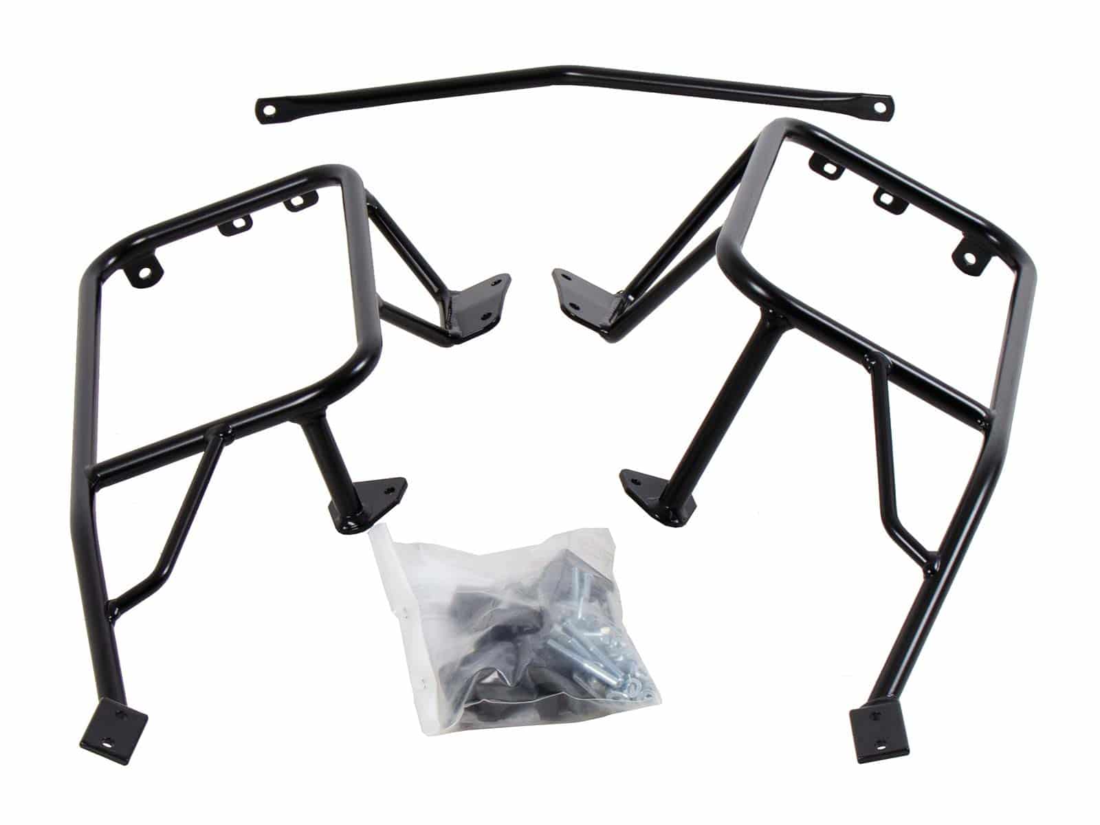 Seitenkofferträger festverschraubt schwarz für BMW R 1200 GS (04-12) Hepco & Becker